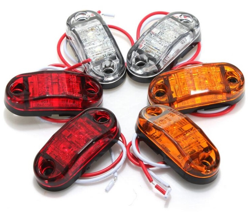 2.5 Inch Oval Led Truck Trailer Side Light