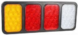 10-30V LED combination rear light for trucks and trailers