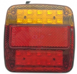 12V LED Tail Light For Trucks & Trailers With License Plate Light