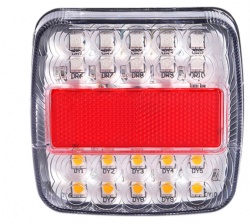 12V LED Tail Light For Trucks & Trailers With Reflector