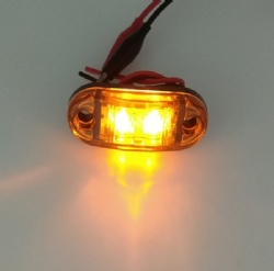 2.5 Inch Oval Led Truck Trailer Side Light