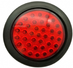 4 Round Tail Light LED Stop Light 12V,24V