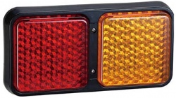 LED combination rear light for trucks 10-30V